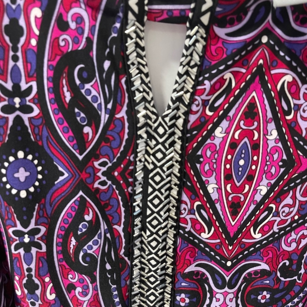 Plus Size Catherine’s Multi-Colored Sleeveless Ma… - image 2